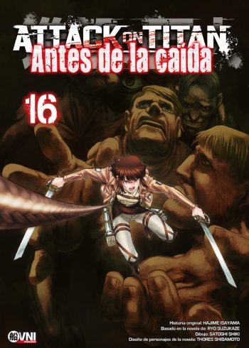 KODANSHA-ATTACK ON TITAN - ANTES DE LA CAÍDA VOL 16