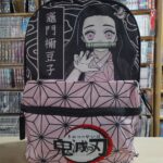 MOCHILA CORDURA DEMON SLAYER NEZUKO ROSA
